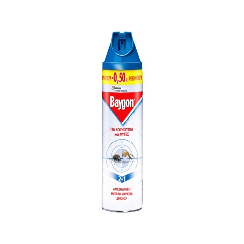 BAYGON ΑΕΡΟΖΟΛ ΙΠΤΑΜΕΝΑ 400ml (-0.50€) BAYGON ΑΕΡΟΖΟΛ ΙΠΤΑΜΕΝΑ 400ml (-0.50€)