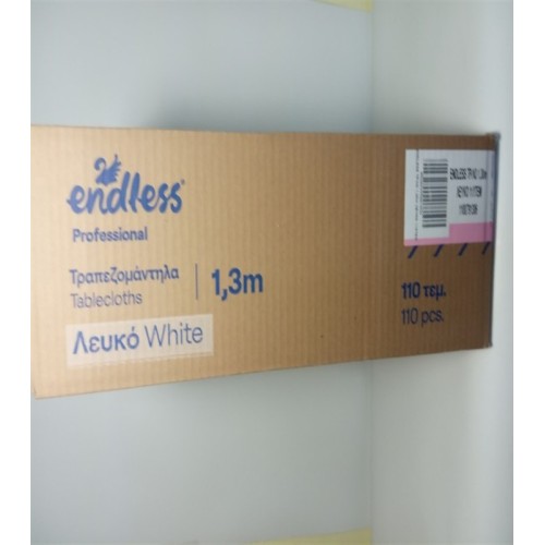 ENDLESS ΤΡΑΠΕΖ/ΛΟ 1.3Μ ΛΕΥΚΟ 110ΤΜ ENDLESS ΤΡΑΠΕΖ/ΛΟ 1.3Μ ΛΕΥΚΟ 110ΤΜ