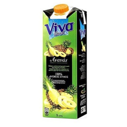 VIVA FRESH ΑΝΑΝΑΣ ΦΥΣΙΚΟΣ ΧΥΜΟΣ 1Lit VIVA FRESH ΑΝΑΝΑΣ ΦΥΣΙΚΟΣ ΧΥΜΟΣ 1Lit