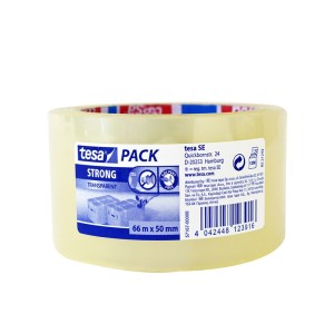 TESA ΤΑΙΝΙΑ ΣΥΣΚ PP ΔΙΑΦΑΝΗ  66mX50mm ΧΑΜ ΘΟΡ
