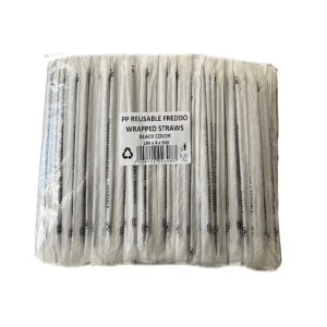 ΚΑΛΑΜΑΚΙ FREDDO ΜΑΥΡΟ REUSABLE 4mmX180mm 1/1 500ΤΕΜ