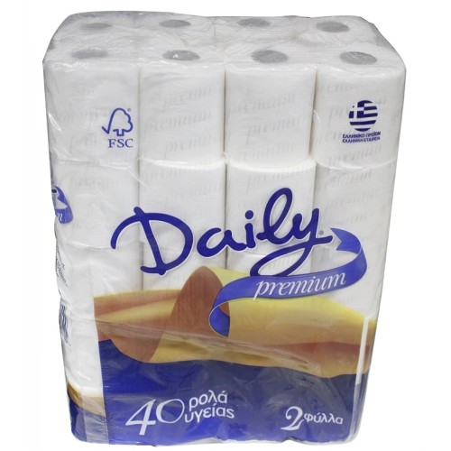 DAILY ΡΟΛΑ ΥΓΕΙΑΣ 40Τ*63gr DAILY ΡΟΛΑ ΥΓΕΙΑΣ 40Τ*63gr