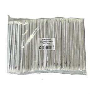 ΚΑΛΑΜΑΚΙ FRAPPE ΙΣΙΟ ΜΑΥΡΟ REUSABLE 5mmX200mm 1/1 ΣΕ ΧΑΡΤΙ 500ΤΕΜ